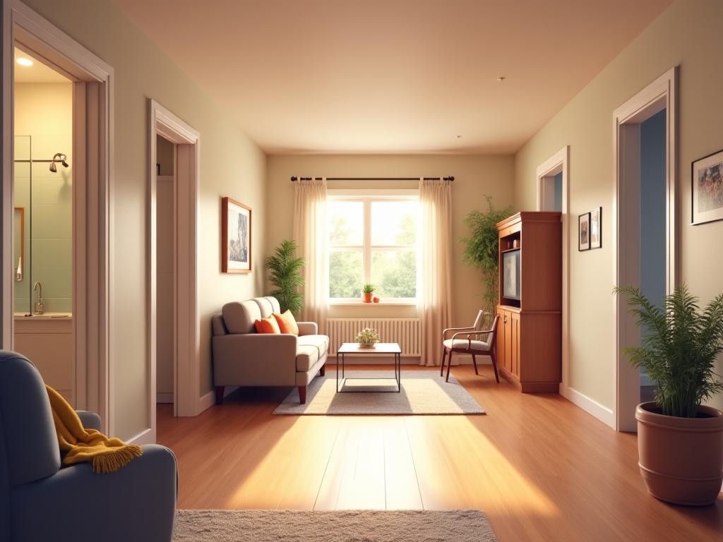 Apartamento adaptado para seniors en Málaga