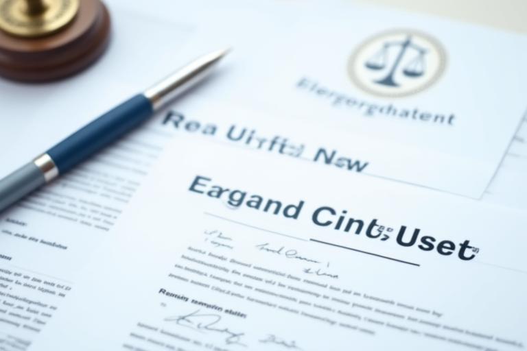 Documentos legales inmobiliaria
